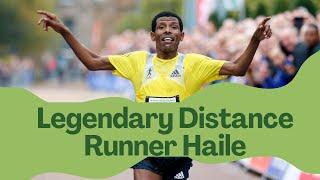 legendary distance runner Haile Gebrselassie Greatest Distance Runner Ever!" viral sport #viralsport