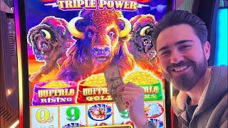 LIVE at the Casino getting CRAZY on the Slots AGAIN!