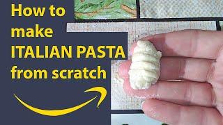 How to make Italian pasta from scratch #italienrecipe