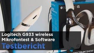 Logitech Headset G933 im Test -  Mikrofon & Software