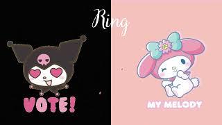 Kuromi vs My Melody