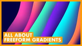 How to use the Freeform Gradient Tool (THREE TRICKS) Illustrator Tutorial