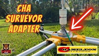 Hardware Store HAM GEAR: Create an Ultra Sturdy Antenna Tripod with Chameleon's Surveyor Adapter