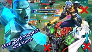 MOBILE LEGENDS | How gord support kills them #mobilelegends #mlbb #gordgaming