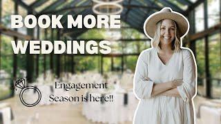 Wedding Planners: 3 Easy Steps To Booking More Clients This Engagement Season!