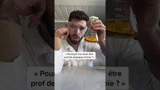 Une expérience t’as peur . #prof #shorts #experience