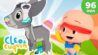 My Donkey  and more Nursery Rhymes by Cleo and Cuquin | Children Songs