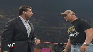 Stone Cold, Mr McMahon, The Rock & HHH Segment Part 1