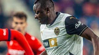 Umar Sadiq GENIUS Finish Goal, Osasuna vs Valencia (3-3) All Goals Highlights