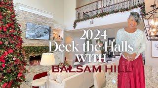 Cozy Christmas Family Room with Balsam Hill | Day 1 | 12 Days of Christmas with Melonie Graves