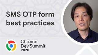 SMS OTP form best practices