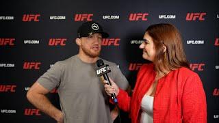 Justin Gaethje Backstage Interview | UFC 313