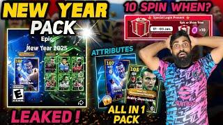 Bale+Shevchenko Biggest New Year Epic Pack Leaked In E-FOOTBALL 25 | Free Spin? | 10 Try Or 1 Try?