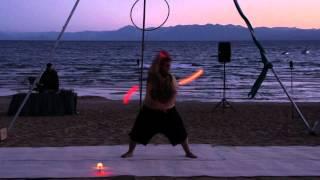 Jonathan Alvarez ~ 3 Pod Poi ~ Lake Tahoe Flow Arts Festival ~ 2013