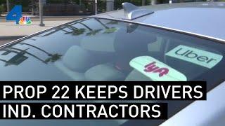 Proposition 22 Approved, Uber and Lyft Drivers to Remain Independent Contractors | NBCLA