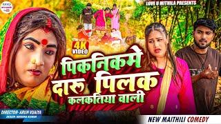 पिकनिक मे दारु पिलक कलकतिया वाली // maithili comedy 2024 //