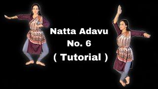 Natta Adavu No.6(TUTORIAL){Bharatanatyam Pathshala with}[Nagina Arora] #bharatanatyam #tutorial
