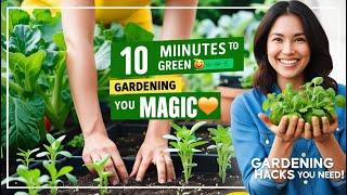 Transform Your Home with These Genius Gardening & Organic Farming Hacks!