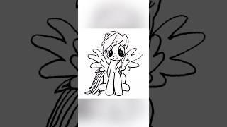 My little pony drawing | رسم | рисунок | dessin | dibujo | desenho | 绘画 | disegno | сурет | çizim