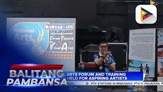 Visual arts forum and training session held for aspiring artists