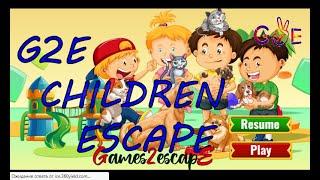 G2E Children Escape Walkthrough [Games2Escape]