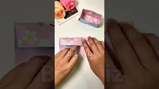 DIY Paper Box Tutorial - Easy and Fun Craft Project! #shorts #youtubeshorts #Bis.wiz00 #diy #craft