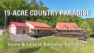 Country Home in Burnside, Kentucky for Sale - 19 Acres Adjoining Daniel Boone National Forest!