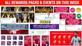 ALL UPCOMING REWARDS,PACKS & NEW THINGS ON NEXT WEEK | PES 2021