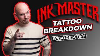 INK MASTER TATTOOS: EP1&2 S16 | Tattoo Critiques | Pony Lawson