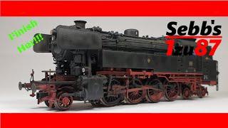 Letzte Details, Kohle und die finale Montage der Märklin BR 65 [ Dampflok - weathering Teil 5 ]