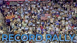 Supercut: Largest Rally in Arizona History (Harris/Walz 2024-08-09)