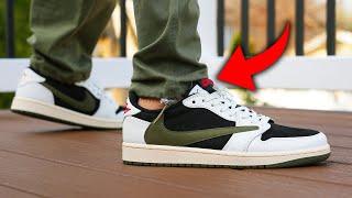 The LAST Travis Scott Jordan 1?! Travis Scott Air Jordan 1 Low OLIVE Review