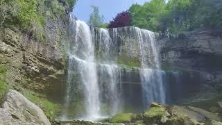 Journey to Webster’s Falls | Hiking in from the bottom | 4K With Drone Views