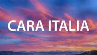 GHALI - CARA ITALIA (LYRICS)