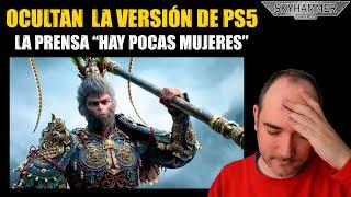 BLACK MYTH WUKONG NO CONVENCE, OCULTAN LA VERSIÓN DE PS5 Y CRITICAN FALTA DE MUJERES E INCLUSIÓN