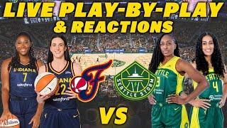 Indiana Fever vs Seattle Storm | Live Play-By-Play & Reactions