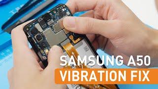 How To Fix Vibration Not Working Issue On Samsung Galaxy A50 - Motherboard Repair Guide