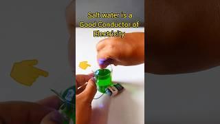 Salt water is Good Conductor of Electricity #chemistrywithchinmoy  @EasyChemistry118