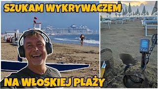 SZUKAM WYKRYWACZEM NA WŁOSKIEJ PLAŻY !!! CO JA TU ZNAJDĘ  ???