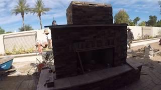 Cachet at the Wigwam Backyard Installation Progress Video