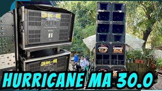 PINAKA MALAKAS NA AMPLIFIER NG HURRICANE SUSUBUKAN SA MINI SOUND | HURRICANE MA 30.0