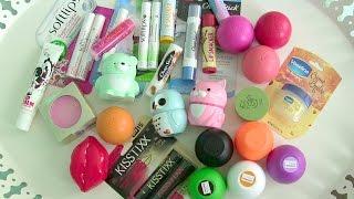 HUGE LIP BALM HAUL! :D