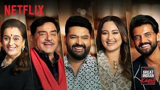 No One Will Stay KHAMOSH! Shatrughan & Sonakshi Sinha on The Great Indian Kapil Show | Netflix