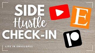 Side Hustle Update / Business Budget Check In / Etsy Shop / YouTube Channel / Patreon