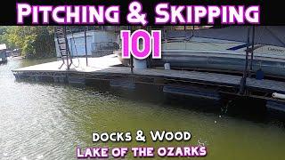 Pitching & Skipping 101 | Bass Fishing | Lake of the Ozarks