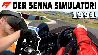 Der Senna Simulator 1991: Dieses F1 Experiment musste ich vorzeitig abbrechen...