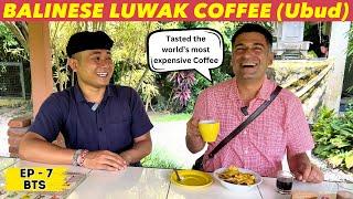 EP - 7 BTS Ubud to Nusa Penida | Lumbung Sari Luwak Coffee | Sanur | Bali, Indonesia
