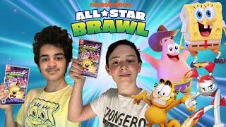 Playing Nickelodeon All-Star Brawl with Hayden Kids!