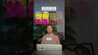 Songs That Sound Good Every Version: Hola, Sofia Reyes 1, 2, 3 #shorts #hola #spedup #slowed #tiktok