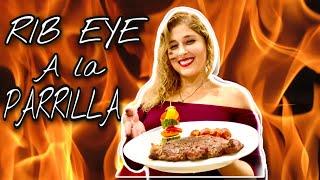 CORTE RIB EYE a la PARRILLA AHUMADO con MADERA